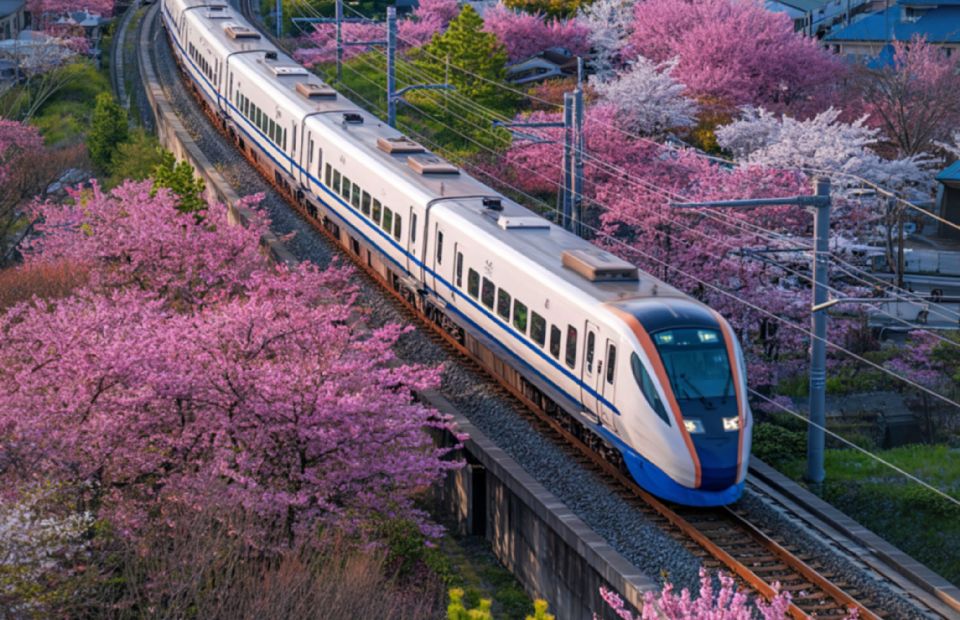 bullet train to Kyoto