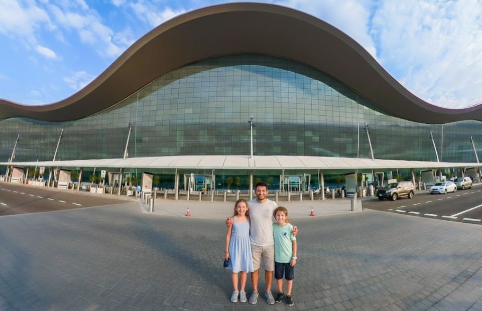 Arrive at Abu Dhabi International Airport