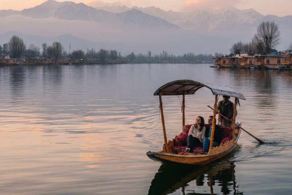 Serene views of the Dal Lake