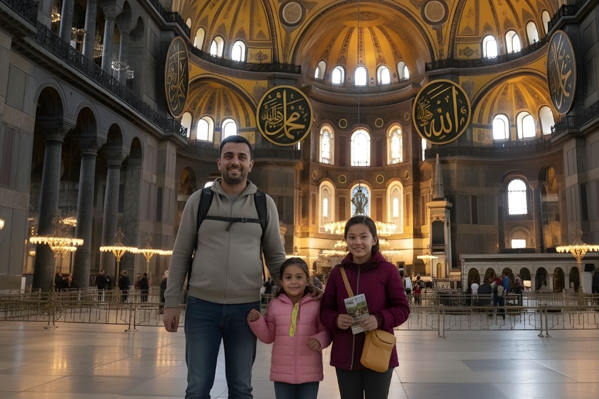 Visit the famous Hagia Sophia