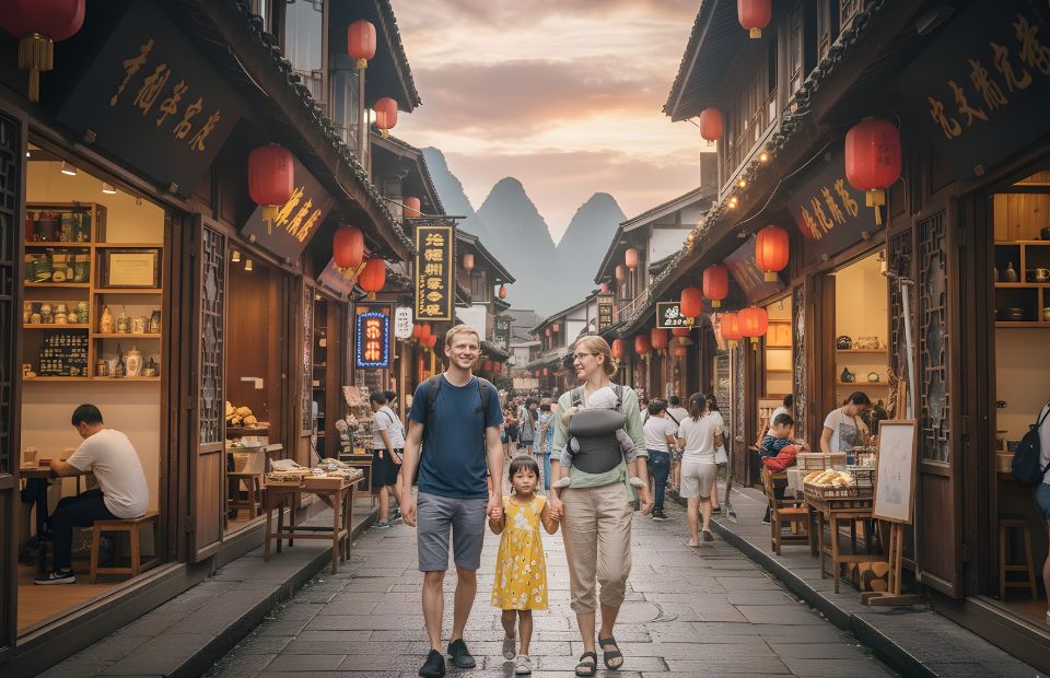 explore the quaint streets of Yangshuo