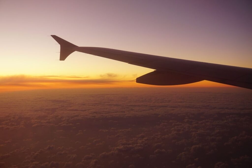 return flight to London