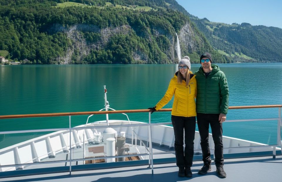 boat cruise on Lake Thun or Lake Brienz
