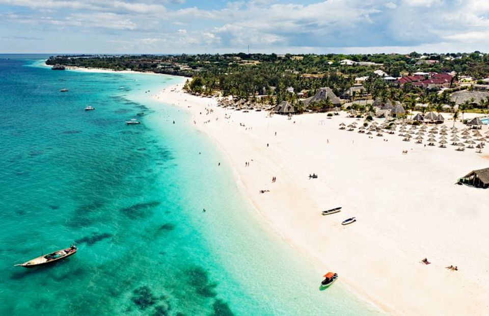 Zanzibar crystal-clear beaches
