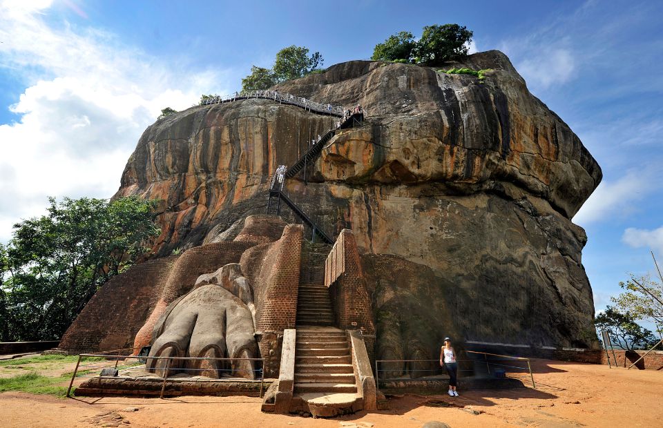 famous Sigiriya Rock Fortress