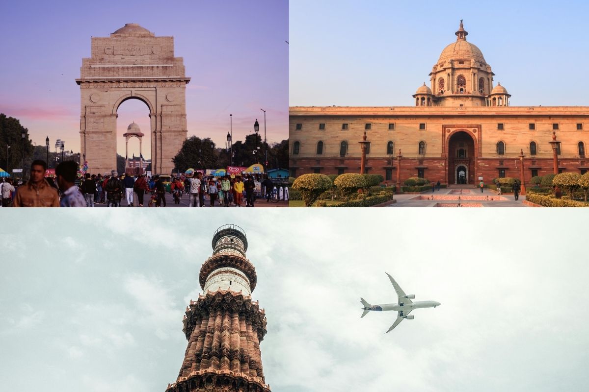 Arrival in Delhi